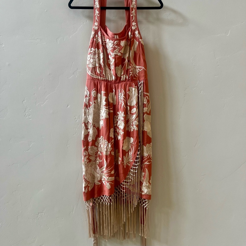 NWOT embroidered dress